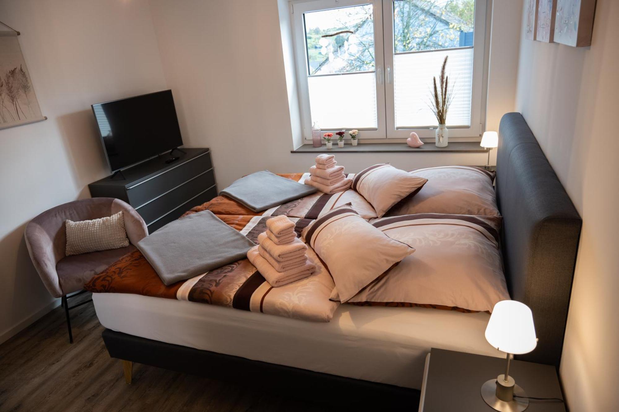 Ferienwohnung "Iewer Der Schaff" Burbach  Dış mekan fotoğraf