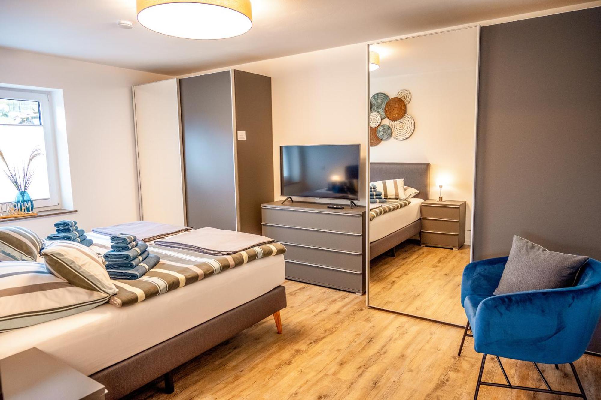 Ferienwohnung "Iewer Der Schaff" Burbach  Dış mekan fotoğraf